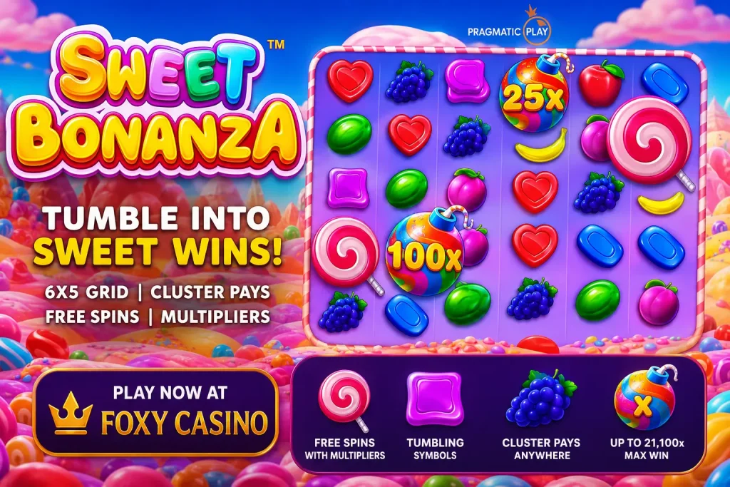 Sweet Bonanza Foxy Casino Sweet Bonanza Foxy Casino