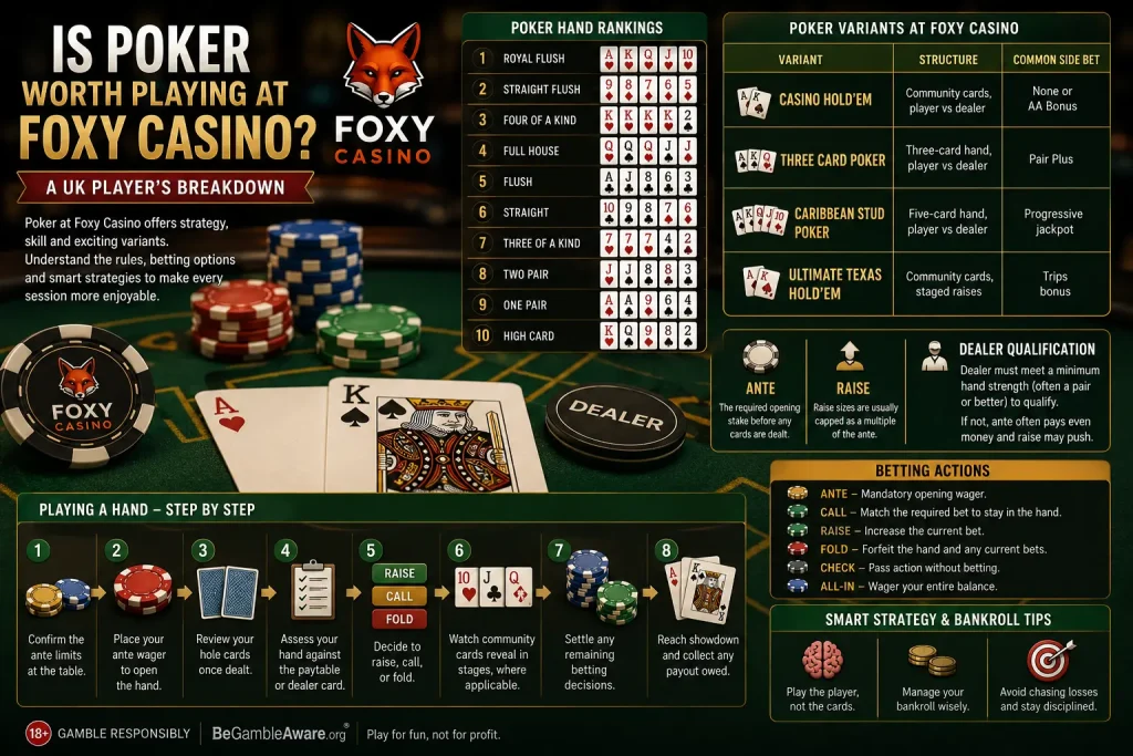Poker Foxy Casino