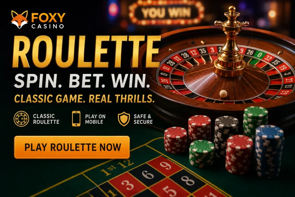 Roulette Foxy Casino